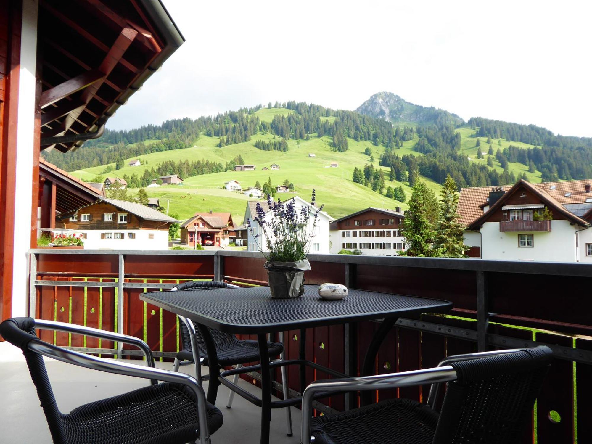 Апартаменты Hueslermatte 1 Oberiberg Экстерьер фото
