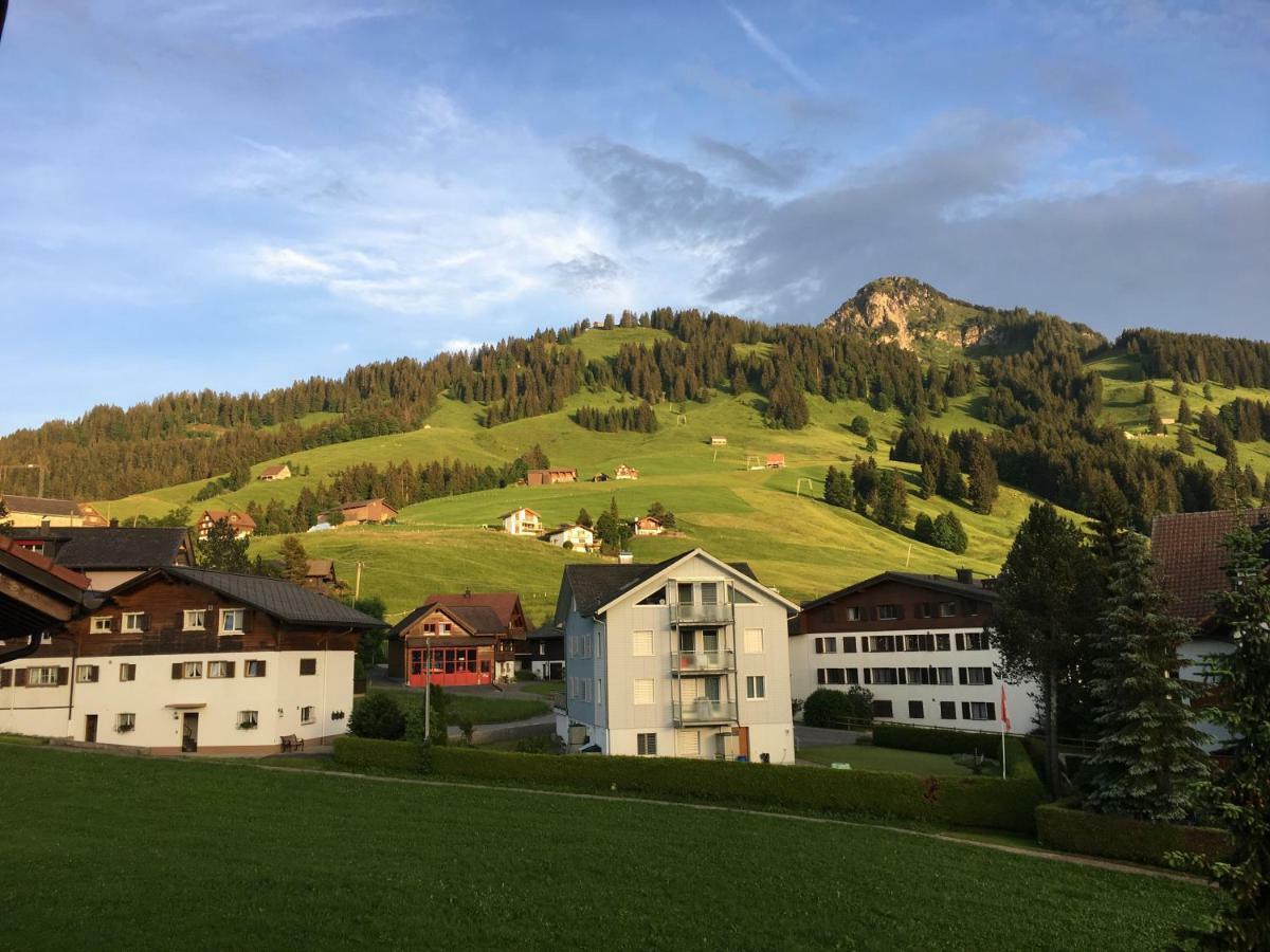Апартаменты Hueslermatte 1 Oberiberg Экстерьер фото